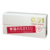 Супер тонкие презервативы Sagami Original 0.01 - 5 шт. - Sagami - купить с доставкой в Муроме