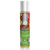 Смазка с ароматом тропических фруктов JO Flavored Tropical Passion - 30 мл. - System JO - купить с доставкой в Муроме