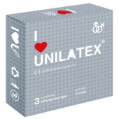 Презервативы с точками Unilatex Dotted - 3 шт. - Unilatex - купить с доставкой в Муроме