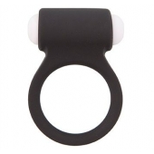 Чёрное эрекционное виброкольцо LIT-UP SILICONE STIMU RING 3 BLACK - Dream Toys - в Муроме купить с доставкой