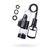 Вакуумная помпа A-toys с вибропулей и эрекционными кольцами - A-toys - в Муроме купить с доставкой