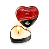 Массажная свеча с ароматом экзотических фруктов Bougie Massage Candle - 35 мл. - Plaisir Secret - купить с доставкой в Муроме