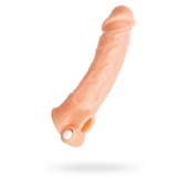 Удлиняющая насадка на пенис с вибрацией - 18,5 см. - ToyFa - в Муроме купить с доставкой