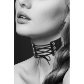 Оригинальный ошейник-чокер со шнуровкой - Bijoux Pour Toi - купить с доставкой в Муроме