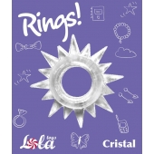 Прозрачное эрекционное кольцо Rings Cristal - Lola Games - в Муроме купить с доставкой