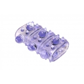 Фиолетовая насадка на пенис Rings Armour - Lola Games - в Муроме купить с доставкой