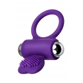 Фиолетовое виброкольцо с ресничками JOS PERY - JOS - в Муроме купить с доставкой