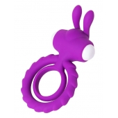 Фиолетовое эрекционное кольцо на пенис JOS  GOOD BUNNY - JOS - в Муроме купить с доставкой