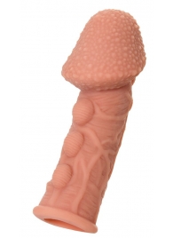 Насадка на фаллос с пузыриками, венками и ребристостью KOKOS Extreme Sleeve 09 - 12,7 см. - KOKOS - в Муроме купить с доставкой