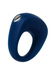 Синее эрекционное кольцо на пенис Satisfyer Ring 2 - Satisfyer - в Муроме купить с доставкой