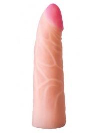 Фаллическая насадка на трусики харнесс - 17,5 см. - LOVETOY (А-Полимер) - купить с доставкой в Муроме