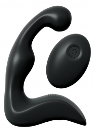 Черный вибромассажер простаты с пультом ДУ Control P-Spot Pro - Pipedream - в Муроме купить с доставкой