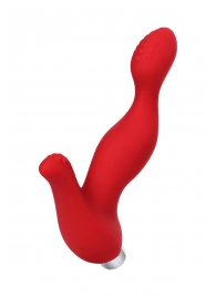 Красный силиконовый вибростимулятор простаты Proman - 12,5 см. - ToyFa - в Муроме купить с доставкой