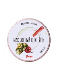 Массажная свеча «Массажный коктейль» с ароматом пина колады - 30 мл. - ToyFa - купить с доставкой в Муроме