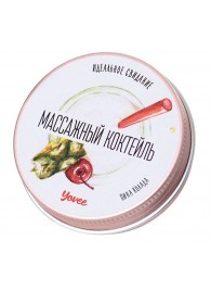 Массажная свеча «Массажный коктейль» с ароматом пина колады - 30 мл. - ToyFa - купить с доставкой в Муроме