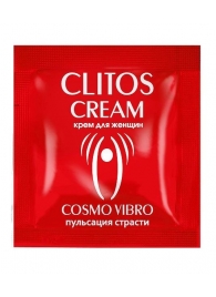 Пробник возбуждающего крема для женщин Clitos Cream - 1,5 гр. - Биоритм - купить с доставкой в Муроме