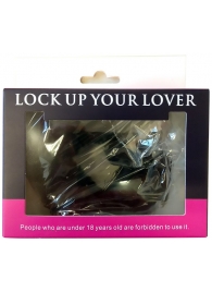 Черные меховые наручники Love с ключиками - Baile - купить с доставкой в Муроме