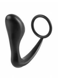 Эрекционное кольцо с анальной пробкой Ass-Gasm Cockring Plug - Pipedream - в Муроме купить с доставкой