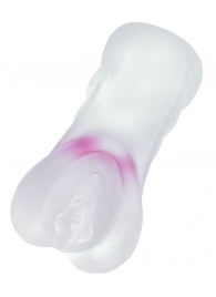 Прозрачный реалистичный мастурбатор Juicy Pussy Crystal Rose - ToyFa - в Муроме купить с доставкой