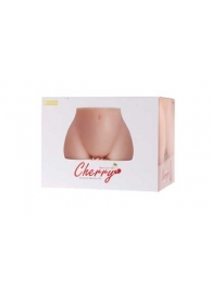 Мастурбатор-полуторс Cherry с вибрацией и двумя любовными тоннелями - KOKOS - в Муроме купить с доставкой