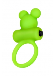 Зеленое виброкольцо на пенис A-Toys - A-toys - в Муроме купить с доставкой