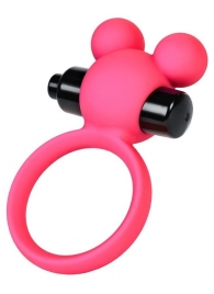 Розовое виброкольцо на пенис A-Toys - A-toys - в Муроме купить с доставкой
