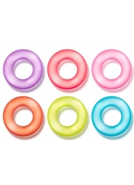 Набор из 6 эрекционных колец King of the Ring - Blush Novelties - в Муроме купить с доставкой