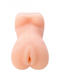 Телесный мастурбатор в виде женской фигурки - Toyfa Basic - в Муроме купить с доставкой
