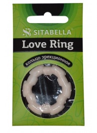 Фигурное эрекционное кольцо из киберкожи - Sitabella - в Муроме купить с доставкой