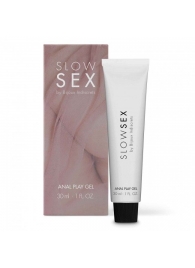 Лубрикант на водной основе Slow Sex Anal Play Gel - 30 мл. - Bijoux Indiscrets - купить с доставкой в Муроме