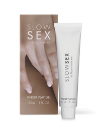 Гель для мастурбации с ароматом кокоса Slow Sex Finger Play Gel - 30 мл. - Bijoux Indiscrets - купить с доставкой в Муроме