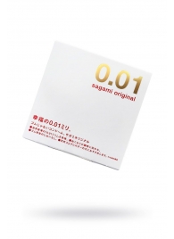 Супертонкий презерватив Sagami Original 0.01 - 1 шт. - Sagami - купить с доставкой в Муроме