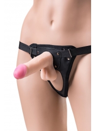 Телесный страпон на трусиках Realstick Hunter - 14,5 см. - ToyFa - купить с доставкой в Муроме