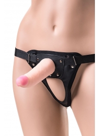 Телесный страпон на трусиках Realstick Jax - 17,9 см. - ToyFa - купить с доставкой в Муроме
