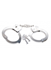 Металлические наручники Beginner s Metal Cuffs - Pipedream - купить с доставкой в Муроме