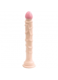 Анальный фаллос Raging Hard-Ons Slimline with Suction Cup 8  Dong - 20 см. - Doc Johnson
