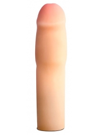 Телесная насадка-удлинитель на пенис PERFORMANCE 1.5INCH COCK XTENDER - 16 см. - Blush Novelties - в Муроме купить с доставкой