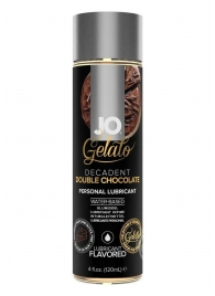 Лубрикант с ароматом шоколада JO GELATO DECADENT DOUBLE CHOCOLATE - 120 мл. - System JO - купить с доставкой в Муроме