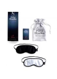 Набор из двух масок на глаза Soft Blindfold Twin Pack - Fifty Shades of Grey - купить с доставкой в Муроме