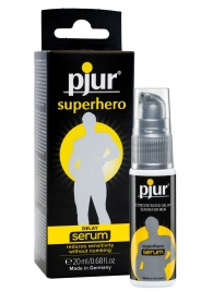 Сыворотка-пролонгатор pjur SUPERHERO Delay Serum - 20 мл. - Pjur - купить с доставкой в Муроме