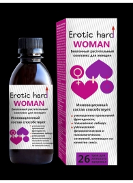Женский биогенный концентрат для повышения либидо Erotic hard Woman - 250 мл. - Erotic Hard - купить с доставкой в Муроме