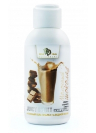 Интимный гель-смазка JUICY FRUIT с ароматом молочного шоколада - 100 мл. - БиоМед - купить с доставкой в Муроме