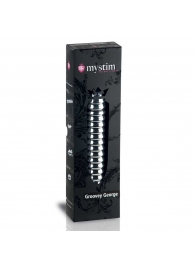 Рельефный фаллос для интенсивного электросекса Groovey George - 20 см. - MyStim - купить с доставкой в Муроме