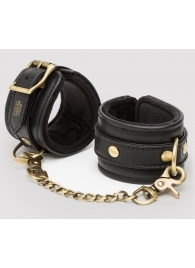 Черные наручники Bound to You Faux Leather Wrist Cuffs - Fifty Shades of Grey - купить с доставкой в Муроме