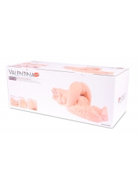 Мастурбатор-полуторс Valentina с двойным слоем материала - KOKOS - в Муроме купить с доставкой