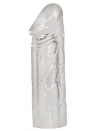 Удлиняющая насадка на пенис Mega Dick Sleeve Transparent - Orion - в Муроме купить с доставкой