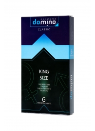 Презервативы увеличенного размера DOMINO Classic King size - 6 шт. - Domino - купить с доставкой в Муроме