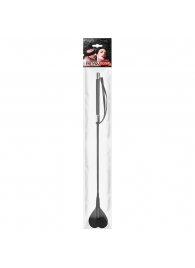 Черный стек с наконечником-сердечком - 54 см. - Notabu - купить с доставкой в Муроме