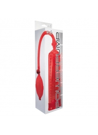 Красная вакуумная помпа Power Pump Red - Toy Joy - в Муроме купить с доставкой