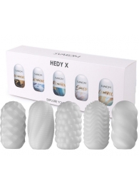 Набор из 5 мастурбаторов Hedy X5 Mixed - Svakom - в Муроме купить с доставкой
